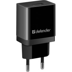 Зарядное устройство сетевое Defender EPA-10, 1хUSB, 5V/<wbr>2.1А, черный