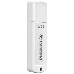 USB Флеш 32GB 2.0 Transcend TS32GJF370 белый