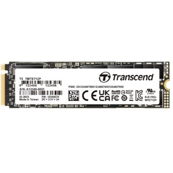 Жесткий диск SSD 256GB Transcend TS256GMTE712P-VS1 M2 - Metoo (1)