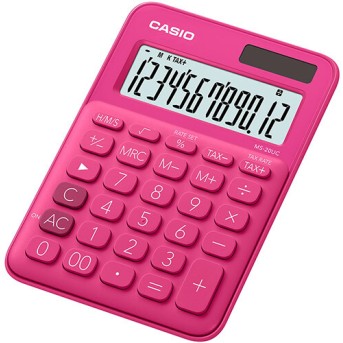 Калькулятор настольный CASIO MS-20UC-RD-W-EC - Metoo (1)