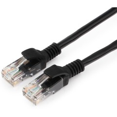 Патч-корд UTP Cablexpert PP12-7.5M/<wbr>B кат.5e, 7.5м, литой, многожильный (чёрный)