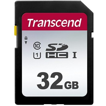 Карта памяти SD 32GB Class 10 U1 Transcend TS32GSDC300S - Metoo (1)