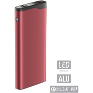 Зарядное устройство Power bank Olmio QL-10, 10000mAh, красный