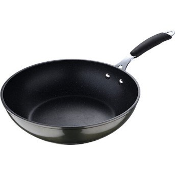 Сковорода Bergner WOK Midnight BG BG-30129-GR 28x8 cm - Metoo (1)