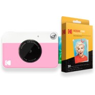 Фотоаппарат моментальной печати Kodak PRINTOMATIC розовый+Фотобумага 2х3 Kodak ZINK 20 шт