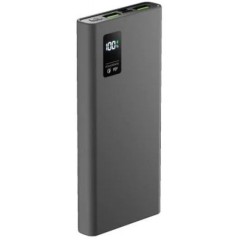 Зарядное устройство Power bank Olmio QR-10 10000mAh QuickCharge3.0 серый