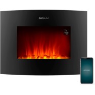 Камин электрический настенный Cecotec ReadyWarm 2250 Curved Flames Connected черный..