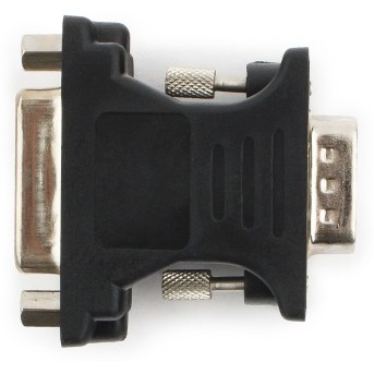 Переходник VGA -DVI-I Cablexpert A-VGAM-DVIF-01, 15M/<wbr>25F, черный, пакет - Metoo (1)