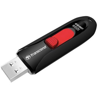 USB Флеш 32GB 2.0 Transcend TS32GJF590K черный - Metoo (1)