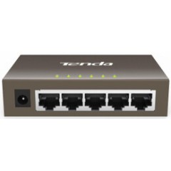Коммутатор Tenda TEG1005D 5-port Gigabit Черный..