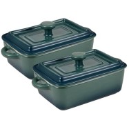Набор посуды Bergner Classique BG BG-13353-GR (2 чаши) зеленый