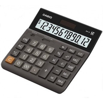 Калькулятор настольный CASIO DH-12-BK-S-EP - Metoo (1)