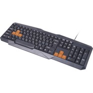 Клавиатура игровая Ritmix RKB-152 черный