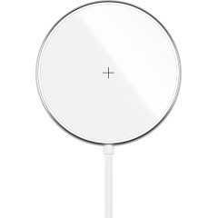 Беспроводное зарядное устройство Olmio MagCharge QI 15W белый
