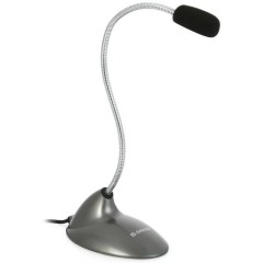 Микрофон компьютерный Defender MIC-111 серый, кабель 1,5 м