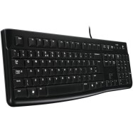 Клавиатура проводная Logitech K120 черный..