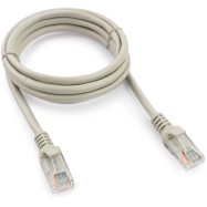 Патч-корд UTP Cablexpert PP12-1.5M кат.5e, 1.5м, литой, многожильный (серый)