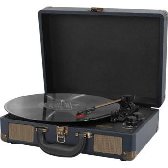 Проигрыватель виниловый Ritmix LP-160B синий - Metoo (1)