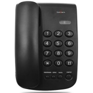 Телефон проводной Texet TX-241 чёрный