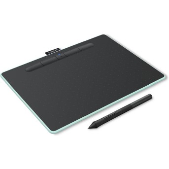 Графический планшет Wacom Intuos M Bluetooth Pistachio фисташковый - Metoo (1)