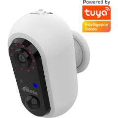 Видеокамера аккумуляторная Ritmix IPC-240B Tuya белый