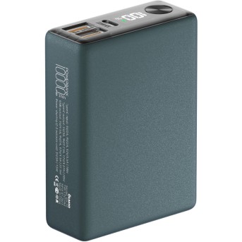 Зарядное устройство Power bank Olmio QX-10, 10000mAh, зеленый - Metoo (1)