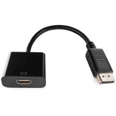 Переходник DisplayPort - HDMI Cablexpert A-DPM-HDMIF-002, 20M/<wbr>19F, пакет