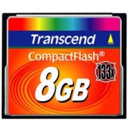 Transcend TS8GCF133, Compact Flash 8GB 133x