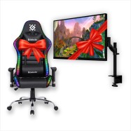 Комплект Монитор Hyperx MNTR HX Armada 27 QHD Gaming + Игровое кресло Defender Ultimate..