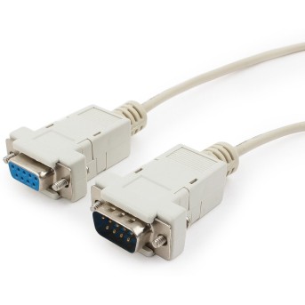 Кабель удлинитель Cablexpert CC-133-6-N, COM (RS232) порта, 9M/<wbr>9F, 1.8м, пакет - Metoo (1)