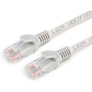 Патч-корд LSZH UTP Cablexpert, кат. 5e, 5м, серый