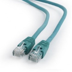 Патч-корд UTP Cablexpert PP6U-1M/<wbr>G кат.6, 1м, литой, многожильный (зелёный)