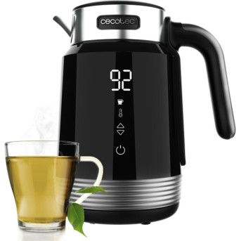 Чайник электрический Cecotec Thermosense 600 Touch черный в Metoo.kz - Metoo (1)