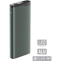Зарядное устройство Power bank Olmio QL-10, 10000mAh, серый