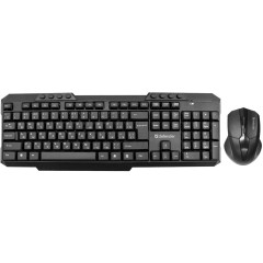 Комплект беспроводной клавиатура+мышь Defender Jakarta C-805 RU,черный..