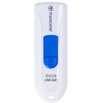 USB Флеш 64GB 3.0 Transcend TS64GJF790W белый - Metoo (1)