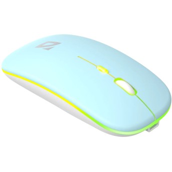 Мышь беспроводная Defender Coda MB-261 голубой в Metoo.kz - Metoo (1)