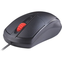 Мышь проводная Defender Icon MB-057 бесшумная черный