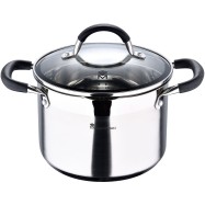 Кастрюля Masterpro Foodies MP BGMP-1505-BK 20x14 cm 4L