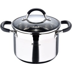 Кастрюля Masterpro Foodies MP BGMP-1505-BK 20x14 cm 4L