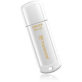 USB Флеш 64GB 3.0 Transcend TS64GJF730 белый - Metoo (1)