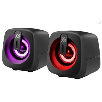 Компактная акустика 2.0 Defender J1 черный в Metoo.kz - Metoo (1)