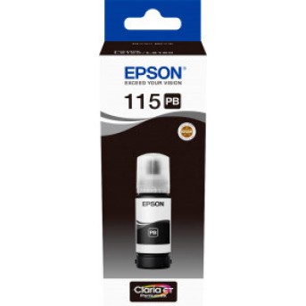 Чернила Epson C13T07D14A для L8160/L8180 водорастворимые фото черный в Metoo.kz - Metoo (1)