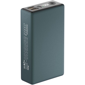 Зарядное устройство Power bank Olmio QX-20, 20000mAh, зеленый - Metoo (1)