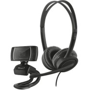 Комплект офисный Trust DOBA 2 IN 1 HOME OFFICE SET веб-камера+гарнитура
