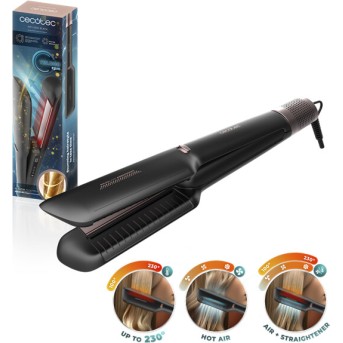 Выпрямитель Cecotec AirLisse Champagne черный в Metoo.kz - Metoo (1)