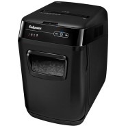 Шредер Fellowes® AutoMax® 150C, автоподача, DIN P-4, 4х38мм, 150лст. авто, 8 ручн., 32 лтр., авторев