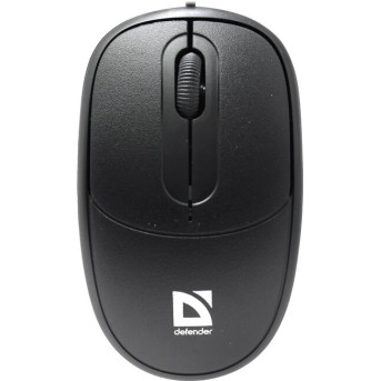 Мышь проводная Defender Datum MS-980 черный,3 кнопки,1000dpi - Metoo (1)