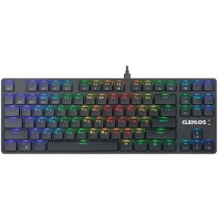 Клавиатура игровая механическая Defender Cleikos GK-135 RU,RGB черный