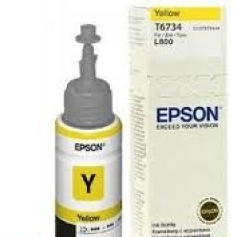 Чернила Epson C13T67344A L800/1800/810/850 желтый в Metoo.kz - Metoo (1)